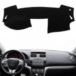 Car Styling For Mazda 6 GH Atenza 2008 2009 2010 2011 2012 2013 Dashboard Cover Dash Mat trument Sunshield Carpet Accessories Black(Black Edge)
