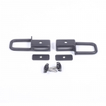 For Fiat 500 2007-2015 carbon steel Car Rear Seat Backrest Adjustment Bracket Accessories Car Modification must