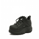 Parima kvaliteediga ehtsast nahast platvormiga buffalo kingad Naiste vabaaja tossud &Uuml;mar nina Luksuslik isa kingad ST487 ST488 39