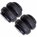 2500 lb single 1/2 npt port air spring Bag Suspension Shock Strut Bellows Heavy Duty Standard 2500 lb 2pcs