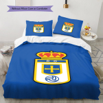 Real Madrid CF Muster Voodipesu, Tekikomplekt Tekikate Padjap&uuml;&uuml;r Kodu S&uuml;nnip&auml;evakingitus (1 * tekikott + 2 * padjap&uuml;&uuml;ri, ilma s&uuml;damikuta) 135x200cm