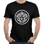 Meeste rokkb&auml;ndi King Crimson Discipline logo l&uuml;hikeste varrukatega T-s&auml;rgid Must S mitmev&auml;rviline