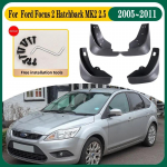 Autokaitseplekid Ford Focus 2 II Luukp&auml;ra MK2 MK2.5 2005~2011 Autokaitse Eesmised Tagumised Poritiivad Autotarvikud Porikaitse