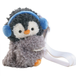 Armas Pingviin Pl&uuml;&uuml;sist Crossbody Kott Koheva Krussis Karvaga Loom T&auml;idisloom Kawaii Pl&uuml;&uuml;sist Jk Seljakott Naistele Kott S&uuml;nnip&auml;evakingitus gray