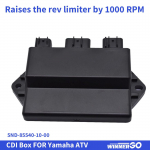 CDI kast Yamaha Grizzly Kodiak YFM 450 YFM450 YFM450FG YFM450FGH YFM450FGOH YFM450FGSE YFM450FA YFM450FSE Hunter Outdoorsman jaoks