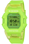 Casio k&auml;ekell Bluetoothi ja rohelise G-Shock GD-B500S-3JF meesterahva sammulugejaga,