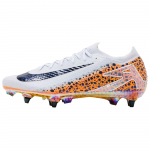 Nike Mercurial Vapor 16 SG pehme pinnase kulumiskindlad jalgpallisaapad Meeste Valge Oranž HJ2451-900 37.5
