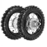 Sulamvelgede komplekt 2.5-10 Honda CRF50 XR50 KLX BBR jaoks, Maastikuratta rehvid ketiga