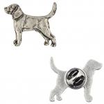 Beagle - Dog brooch in a gift box, elegant pin, lapel pin for Art-Dog brand jacket h&otilde;be