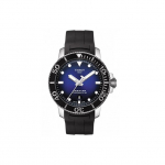 Tissot Merit&auml;htede kogu Mehaaniline liikumine Meeste k&auml;ekellad Kell 43mm Sinine sihver Roostevabast terasest korpus T120.407.17.041.00 Regular Watch Box