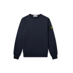 STONE ISLAND P&otilde;hilise logoga &uuml;mmarguse kaelusega dressipluus Meeste dressipluus Tume-sinine 7115-62720-V0020 S