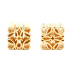Loewe h&otilde;bedased anagrammk&otilde;rvar&otilde;ngad naistele, kuldsed k&otilde;rvar&otilde;ngad J821239X048130 Gold,F