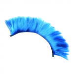 Helmet Wig Cockscomb Wig Eye Catching Easy to tall Lightweight Helmet Hawks sinine