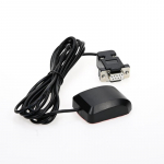 Quescan RS232 GPS-vastuv&otilde;tja NMEA0183 Antenn DB9 emane pistik 4800 9600 baudi 1-10Hz, Pin9 on 5V 4800 Baud rate