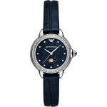 Emporio Armani Mia Sinine Nahast Naiste Kvartsikell AR11629 sinine