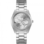 GUESS G Twist H&otilde;bedane Roostevabast Terasest Naiste Kvartsikell W1082L1 h&otilde;be