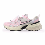 Nike V2K Run Cushioning Slip Resistant Low top Running Shoes Women's White Pink FD0736-100(Team147-) 35.5