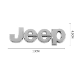 Jeepile Jeep Renegade Compass Grand Cherokee Wrangler Patriot Rubiconile 1 tk Auto embleemi kleebis Auto pagasiruumi metallkleebised tumehall v&auml;rv