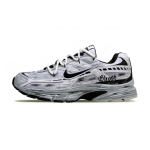 Nike Initiator Slip Resistant Low top Running Shoes Men's White Gray 394055-100(Team692-) 42.5 gray