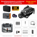 V156 Max Droon 4K Professionaalne Droon Kaameraga Kaugjuhtimispult GPS-ekraaniga Harjadeta Mootor Takistuste V&auml;ltimine 1 battery must