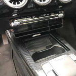Auto keskpaneeli panipaiga iluliist Mercedes Benz A B CLA GLB GLA klassile W177 W247 C118 X247 H247 2020-2026 Auto lisatarvikud must