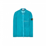 Stone Island SS23 Nylon Meta seeria &uuml;hev&auml;rviline metalliknailonist pikkade varrukatega lukuga rinnarihmaga jakk Meeste jakid T&uuml;rkiissinine 781510919-V0042 M