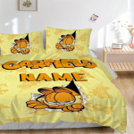 Garfieldi personaalne postri voodipesukomplekt 3-osaline tekikott Kingitus magamistuppa, ei sisalda t&auml;idistjt003 135x200cm