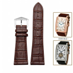 Ehtsa nahast k&auml;ev&otilde;ru 26mm 22mm 30mm Franck Muller FM6000H kella rihma jaoks k&auml;ekellad Tarvikud veisenaha kella rihm 22mm