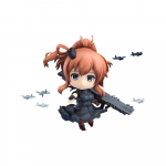 Nendoroid Kantai Collection Saratoga ABS PVC V&auml;rvitud Liigutatav Kuju -KanColle- Mk.II Mod.2 Mitteskaalaline &