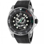 Gucci YA136217 Meeste k&auml;ekell musta madal&auml;ristusega 45mm