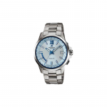Casio OCEANUS seeria-ketas kolme osutiga &auml;ri lihtne klassikaline osuti kuup&auml;evan&auml;idik p&auml;ikeseenergia kvartsliikumine roostevabast terasest titaanist rihm OCW-T150-2AJF sinine