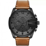 Diesel DZ4463 Mega Chief Kronograaf Meeste K&auml;ekell 51mm pruun