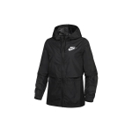 Nike Kontrastse Kapuutsiga Tuulejope Vabaaja Jakk Naiste Jakid Must AJ2982-010 XS black