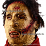 Texas mootorsaega tapja Lateksist kapuutsimask - Hirmutav Halloweeni Cosplay Rekvisiit