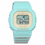 CASIO G-SHOCK seeria v&auml;ike ruudukujuline, vee- ja p&otilde;rutuskindel, kvarts, vaikrihm, , sama stiil meestele ja naistele, hall sihverplaat GLX-S5600 GLX-S5600 sinine