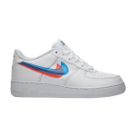 Nike Air Force 1 Low 3D Prillid (GS) 38.5 white