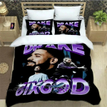R&auml;ppar Drake Mugav Tekikate Padjap&uuml;&uuml;r Voodipesukomplekt Laste Magamistoa Kaunistus Kodutekstiil 70x133cm 3pcs
