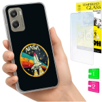 Kaitse&uuml;mbris Motorola Moto G06 / G06 Power jaoks &Uuml;mbris Case Tagak&uuml;lg&uuml;mbris + Klaas