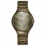 RADO Radar Real Thin Series Automaatne Mehaaniline Liikumine 30 Meetrit Veekindel Kell &Scaron;veitsi Kell 39mm Roheline Tihvt Keraamiline Korpus Keraamiline Rihm R27121302 roheline