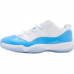 Air Jordan 11 Retro Low GS madalad korvpallijalan&otilde;ud valge/&uuml;likoolisinine unisex FV5121-100 36.5