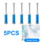 5 tk/komplekt Flower Aromatic WC puhastus geeldeodorant &otilde;huv&auml;rskendaja n&otilde;el pesuvahend Vannitoa Closestool deodorant WC puhastus CMTNJ-Ocean-5PCSb