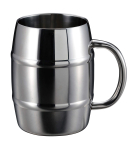 CAPTAIN STAG roostevabast terasest &otilde;llekruus vaakumiga 600 ml, roostevabast terasest kahekordse seinaga kruus/tops, isolatsioon, maht, teras, UE-3498 black
