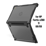T&auml;iskeha kaitse&uuml;mbris HP Pro X360 Fortis 11 G9/G8 Chromebookile P&otilde;rutuskindel K&otilde;va S&uuml;learvuti&uuml;mbris Tugev Kaitsekaas Fortis X360 G8 G9 must