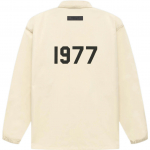 Fear of God Essentials 1977 Kollektsioon FW22 Puuvillane treenerijakk logoga krael ja tuulekindlate n&ouml;&ouml;pidega Unisex &Uuml;ler&otilde;ivad FOG-FW22-101 XL