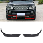 Land Rover Discovery 4 Esipamperi Alumine Deflektor ja Poritiiva &Auml;&auml;ris black