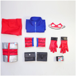 Lapsed Lapsed Henry Cosplay Kost&uuml;&uuml;m Joonisfilm Henry Cosplay Oht Poisid Vest P&uuml;ksid V&ouml;&ouml; Komplektid Halloweeni Karnevali &Uuml;likond children 120 blue