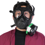 FMJ05 t&auml;isn&auml;oga gaasimask filtriga keemilise, v&auml;rvipihustuse, suitsu ja kiirguse kaitseks.