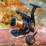 Spinningup&uuml;&uuml;girull 13+1 BB Bass Metal Smooth Kalastusratas Paat Karpkala Reisip&uuml;&uuml;girull EC1000