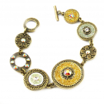 Les Tr&eacute;sors De Lily [E2569] &ndash; kuldne  Byzance  disainerk&auml;ev&otilde;ru kuld