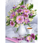 T&auml;ielik 30X40CM 5D isetehtud teemantmaal Lillepojeng Tikand Ristpistes Kodukaunistus K&auml;sitsi valmistatud kingitus 1